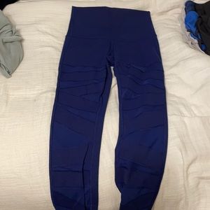 Blue lululemon leggings